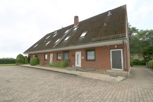 Rückansicht - Charmante Maisonette-Wohnung mit ca. 79 m² und 3 Zimmern in Sackgassen-Lage von Cismar