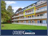 Rückansicht 2 - Ihr neues Zuhause - helle 3-Zimmer-Wohnung mit Balkon und TG-Stellplatz