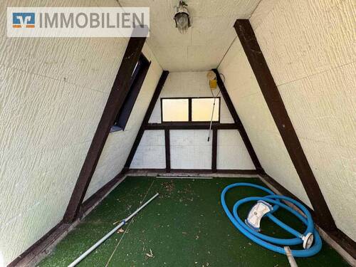 Innenbereich Gartenhütte - 
