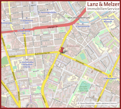 Stadtplanauszug - 