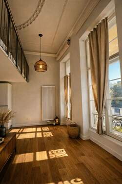 Wohn-/Essbereich unmöbliert - 