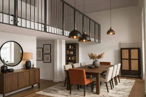 Wohn-/Essbereich - 2 Zimmer Etagenwohnung zum Kaufen in Berlin