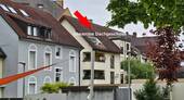 Loggia zur ruhigen Gartenseite mit Weitblick und Außenabstellkammer - Etagenwohnung mit 94,00 m² in Weil am Rhein zum Kaufen