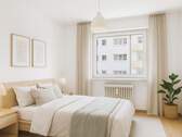 Schlafzimmer (Möblierungsvorschlag) - 
