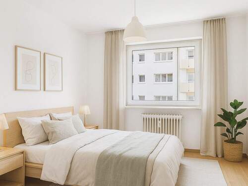Schlafzimmer (Möblierungsvorschlag) - 
