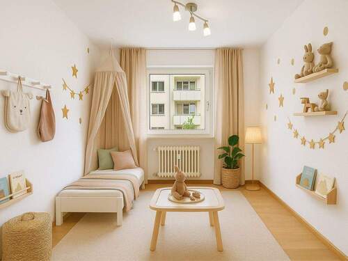 Kinderzimmer (Möblierungsvorschlag) - 