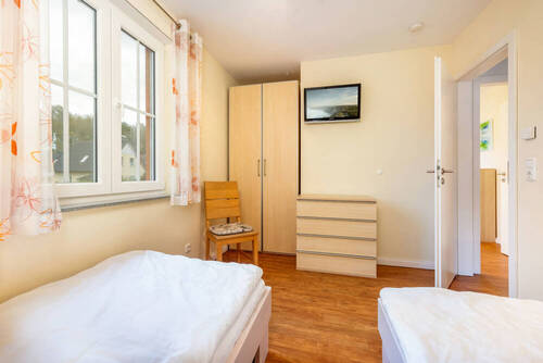 Schlafraum mit 2 Einzelbetten - 