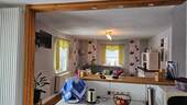 Blick von Küche ins Esszimmer - 