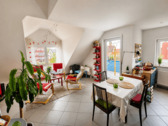 Wohn- und Essbereich - 2 Zimmer Etagenwohnung zum Kaufen in Viernheim