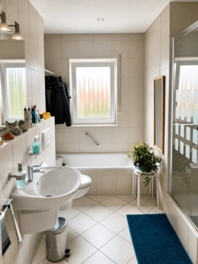 Badezimmer - 2 Zimmer Etagenwohnung in Viernheim