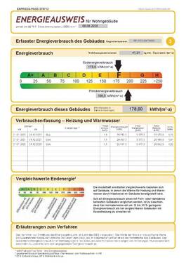 Energieausweis - 