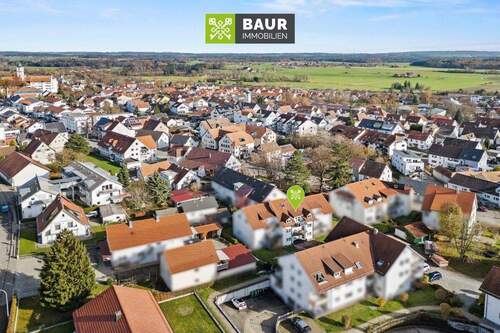 Luftaufnahme - 2 Zimmer Etagenwohnung zum Kaufen in Aulendorf