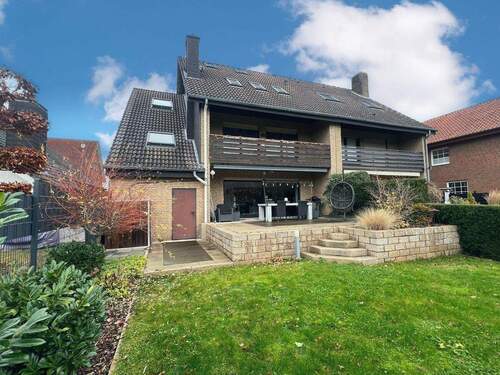 Gartenansicht - 7 Zimmer Doppelhaushälfte zum Kaufen in Löhne