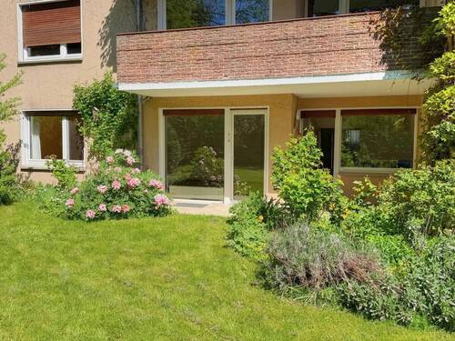 K277 Ansicht Garten 2 - Gartenwohnung in hervorragender Wohnlage