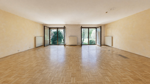 Wohnzimmer OG - RARITÄT in Münster mit 175 m² Wohnfläche auf zwei Wohnebenen in Sackgassenlage
