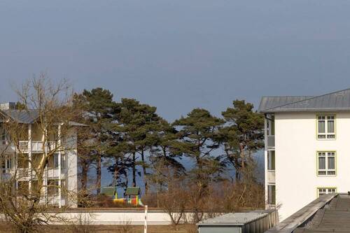 Blick zur Strandpromenade - 2 Zimmer Etagenwohnung in Binz