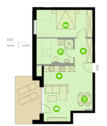 Grundriss 322 - Etagenwohnung mit 61,30 m² in Weißenburg i. Bay. zum Kaufen