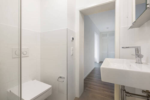 Badezimmer - Etagenwohnung mit 52,00 m² in Hamburg zum Kaufen