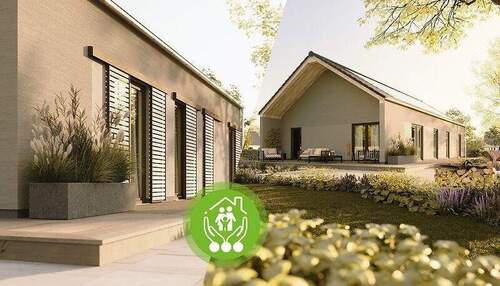 Bungalow 100 Novo mit überdachter Terrasse.jpg - Hochwertig gebaut, nachhaltig leben – Ihr Zuhause für Ihre Zukunft