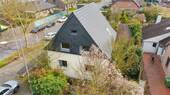 Luftansicht vorne - 5 Zimmer Einfamilienhaus in Kleve
