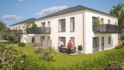 Ansicht Haus 1 + 2 - 2 Zimmer Etagenwohnung in Kühlungsborn