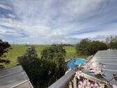 Blick vom Balkon ins Land - 