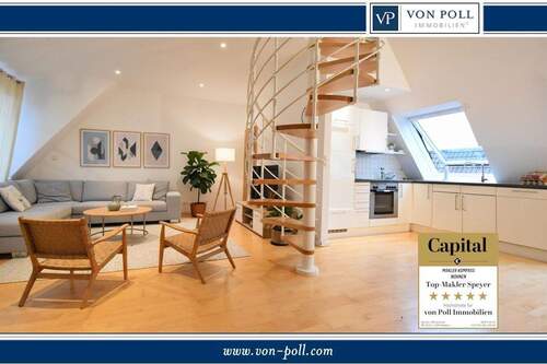 Titelbild - 1,5-Zimmer Wohnung mit Einbauküche und Balkon im Herzen von Speyer