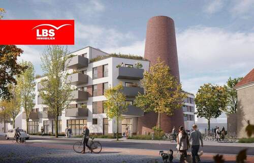 Außenansicht/ Visualisierung - Sichern Sie sich Ihre Traumwohnung am Mühlenturm!