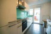 Küche mit Balkon - 