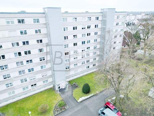 Drohnenaufnahmen - Etagenwohnung mit 88,40 m&sup2; in Neu-Ulm / Ludwigsfeld zum Kaufen