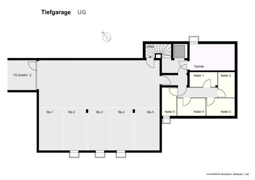 Untergeschoss - 