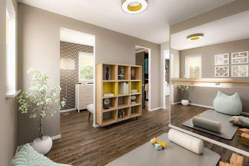 Ankleide & Sportbereich - 