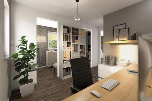 Ankleide & Arbeitsplatz - 