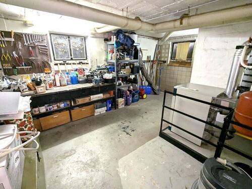 Werkkeller mit Gas-Zentralheizung - 