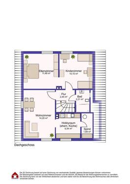 Dachgeschoss - 