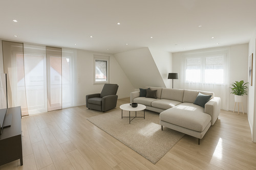 Wohnbereich - 4 Zimmer Etagenwohnung in Filderstadt