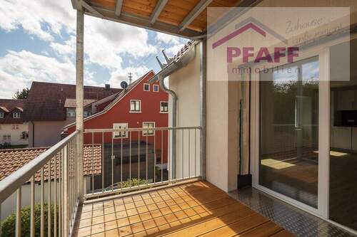 Balkon - Etagenwohnung mit 61,50 m² in Tengen zum Kaufen