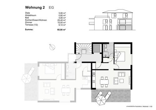 Wohnung 2 - 