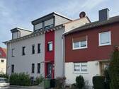 ´Straßenansicht - Neubau Eigentumswohnung mit Garten in Mainz-Mombach