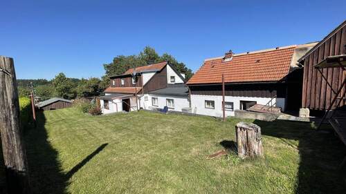 Garten - 3 Zimmer Doppelhaushälfte in Pirna