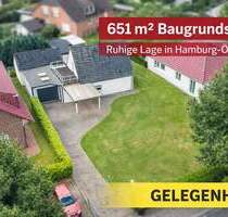 Ein Platz für Ihr Haus | 651qm2 | Großzügiger Bauplatz für EFH. o. DH. | HH-Öjendorf | GELEGENHEIT! - Hamburg Billstedt