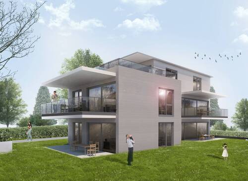 Neubauprojekt Mühlbachstraße Überlingen - 3 Zimmer Etagenwohnung in Überlingen
