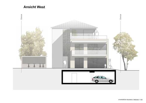 Ansicht West - 