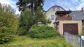 Rückansicht mit Garten - 6 Zimmer Mehrfamilienhaus, Wohnhaus in Niedercunnersdorf