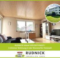 RUDNICK bietet VIELSEITIGKEIT: 3-Zimmer Wohnung in der Wunstorfer Oststadt
