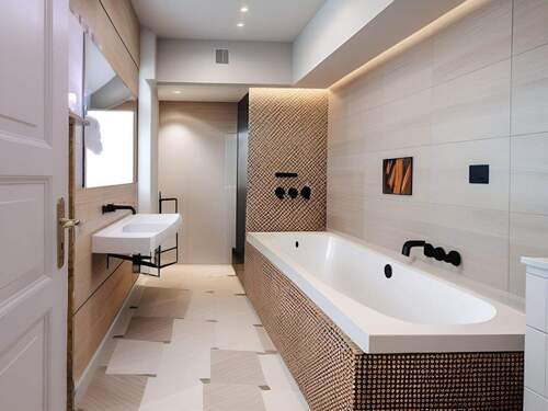 Badezimmer Ausstattungsvorschlag KI generiert - 