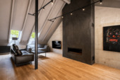 Wohnbereich mit Kamin - 