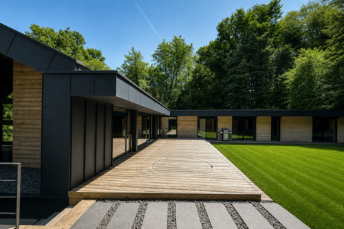 Oberer Garten und Terrasse - 5 Zimmer Einfamilienhaus zum Kaufen in Rösrath