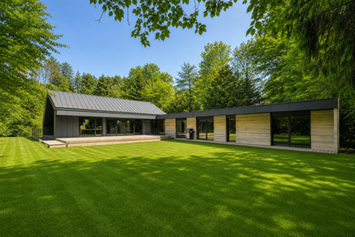 Oberer Garten und Terrasse - 5 Zimmer Einfamilienhaus in Rösrath