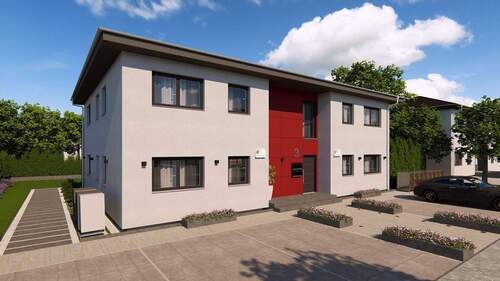 Ansicht Eingang - 1 Zimmer Mehrfamilienhaus, Wohnhaus zum Kaufen in Heusenstamm